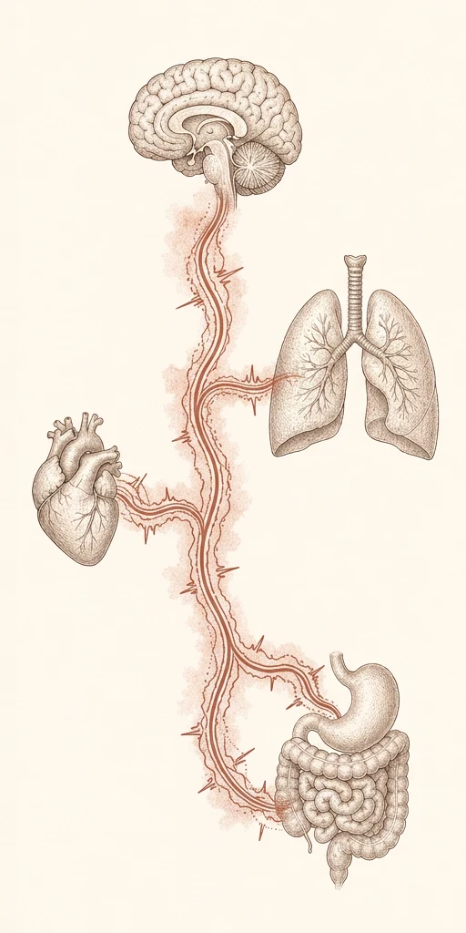 Stressed vagus nerve